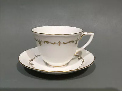 Buy Royal Worcester “ Gold Chantilly “ Tea Cup & Saucer • 6.95£