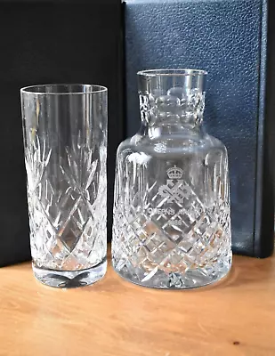 Buy Stuart Crystal  Queens Award 1986  Decanter And Mismatched Glass Carafe (O) • 32£