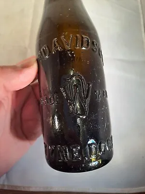 Buy Davidson Tyne Dock Victorian Black Glass Beer Bottle C1890's  • 8.95£