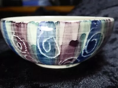 Buy Jo Lester Isle Of Wight Pottery 1950s - 1970s Blue Purple Trinket Bowl Pin Dish • 20£