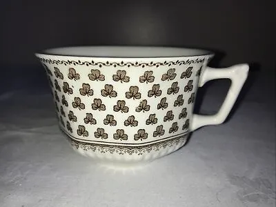 Buy Vintage Brown Cloverleaf Tea Cup Adams • 3.99£