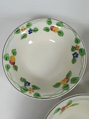 Buy 1 X The Truro Ridgways Somerset 7873 Bedford Ware Hand Painted Bowl Cereal Soup  • 7£