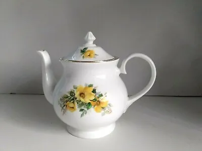 Buy Royal Grafton Yellow Roses Pattern Tea Pot 1 Litre  • 13.50£