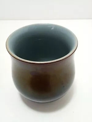Buy Denby Pottery Small Brown Pot/Vase • 10.35£