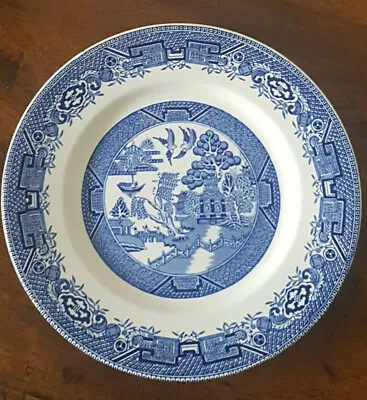 Buy Antique Decorative Plate 17cm Willow Pattern Ridgway North Staffordshire Pottery • 15.99£
