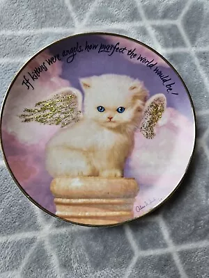 Buy Franklin Mint 'If Kittens Were Angels' Collectors Plate • 4£