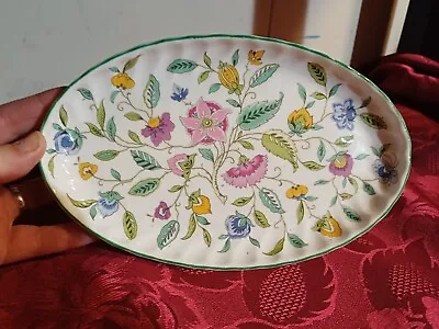 Buy Minton Haddon Hall - Oval Serving Dish Plate Platter Or Trinket Tray • 10£