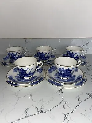 Buy Royal Crown Pottery Trentham  Pagoda China Tea Set(5 Trios) • 17.49£