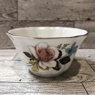 Buy ROYAL GRAFTON Fine Bone China Floral Pattern Sugar Bowl Gold Rim 3.5x2” England • 3.83£