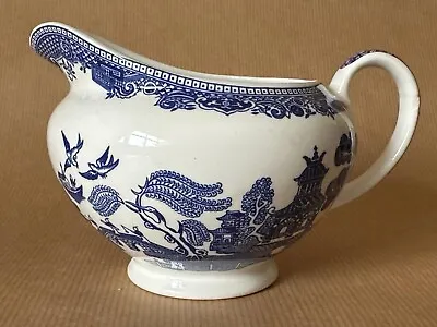 Buy Johnson Brothers Blue Willow Creamer / Milk Jug  Made In England Johnson Brother • 5£