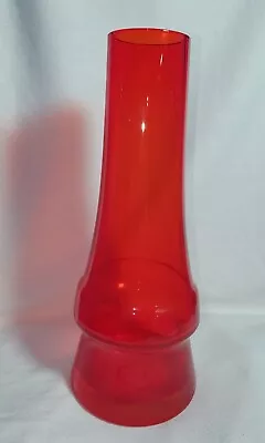 Buy MCM Riihimaki 'Piippu' Riihimaen Aimo Okkolin Red Glass Vase • 35£