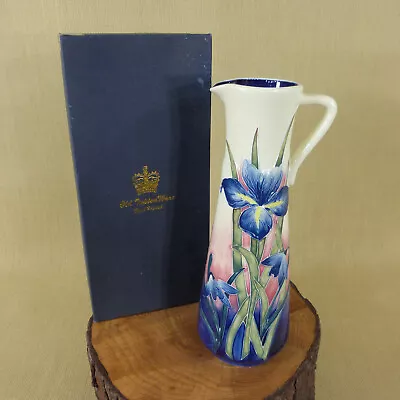 Buy Old Tupton Ware Vase Hand Painted Iris Floral Design 10 Inch High Very Good • 19.95£