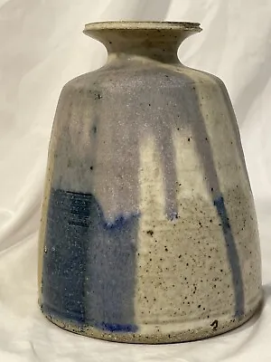 Buy Franz Kriwanek Silverton Mountain Colorado Large 6  Blue Studio Art Pottery Vase • 65.21£