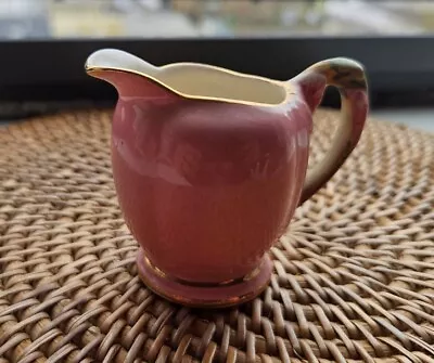 Buy Lovely Little / Pink Miniature Royal Winton Jug With Decorative Handle • 5£
