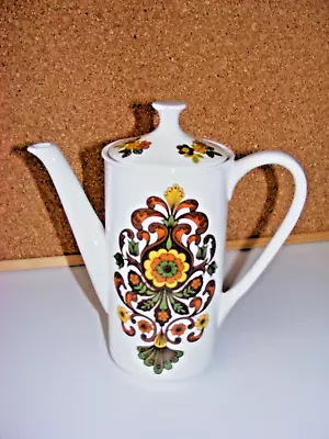 Buy 1970's W H Grindley Victoria Floral Pattern Coffee Pot. RARE Pattern. • 4.99£