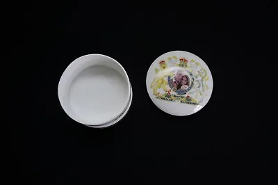 Buy William & Catherine Royal Wedding Commemorative China  Trinket Box Heraldic • 5.99£