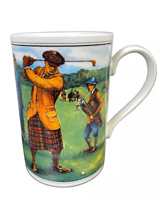 Buy Dunoon Golf Stoneware Tea  Coffee Mug - Made In Scotland • 4.99£