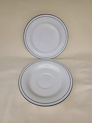 Buy Lenox Chinastone Saucers: 1 Poppies On Blue And 1 For The Blue Patterns  • 6.71£