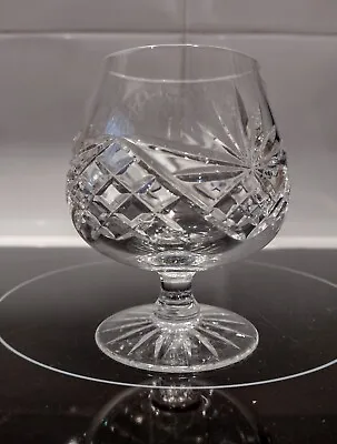 Buy Brandy Glass, Cut Glass Lead Crystal, Vintage • 4.20£