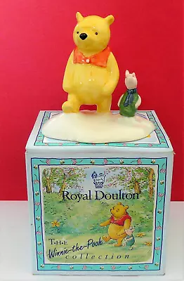 Buy ROYAL DOULTON - Disney's WINNIE THE POOH - THE MORE IT SNOWS - WP20  Perfect MIB • 14.85£
