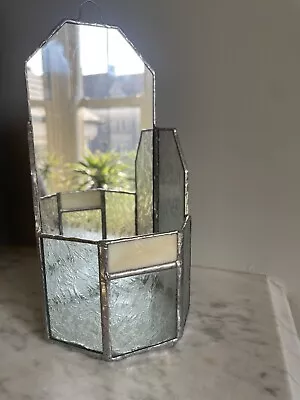 Buy Mirrored Glass Candle Holder Ornament • 12£