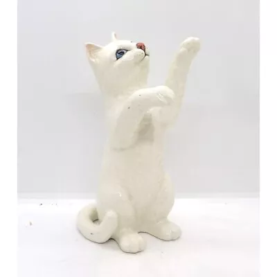 Buy Beswick White Collectable Ceramic Cat 6.5n. Tall Vintage Preowned • 21.91£