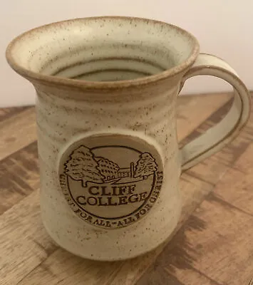 Buy Cliff College England UK  Mug Sutton Hull Mushroom Pottery • 15.17£