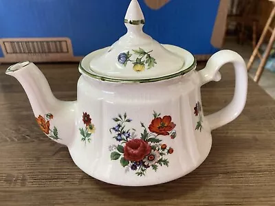 Buy Price Kensington Potteries #3983 Made In England, Oporto Floral Teapot Porcelain • 28.77£