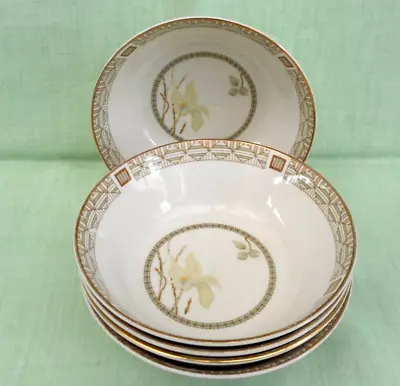 Buy 5 Vintage Royal Doulton  White Nile  China Dessert Bowls - 16 Cm (6.25 ) Di'r • 14.99£