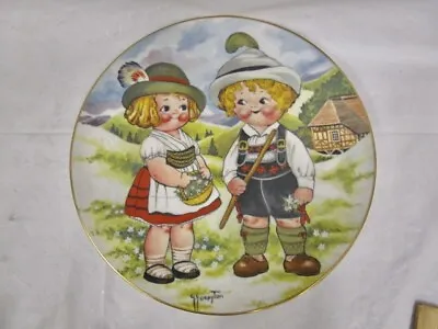 Buy Vintage Dolly Dingle Visits Germany - World Traveler Collector Plate  • 19.20£