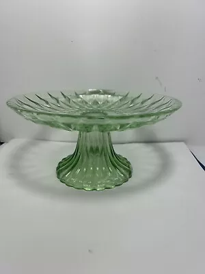 Buy Green Serving Plate Cake Stand 8 X 4 • 14.21£