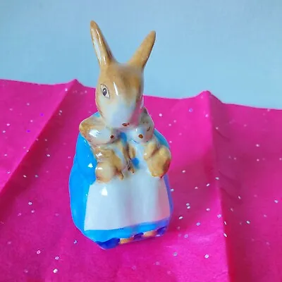 Buy 1976 Beatrix Potter Figurine Mrs Rabbit & Bunnies By Beswick Vgc • 8.06£
