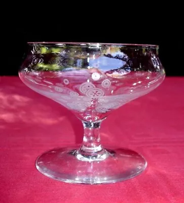 Buy Baccarat Saint Louis Sherbet Glass Champagne Cut Crystal Grave Art Deco Aa • 28.83£