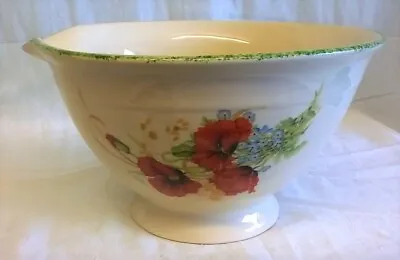 Buy Kernewek Pottery Poppy Design Cookery Mixing Bowl • 27.99£