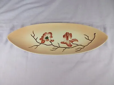 Buy Carlton Ware Oval Dish Hand Painted Raised Relief Floral Australian Design • 12.95£