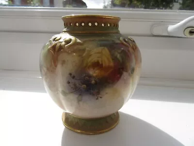 Buy Antique Worcester Hadley's Small Pot, Circa 1870, 4 Inches High • 25£