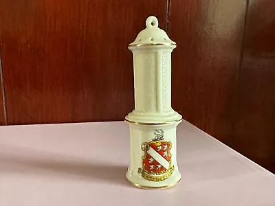 Buy Carlton Crested China Miners Lamp 110mm  Wombwell • 25£
