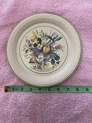 Buy Pretty Floral Hornsea Pottery England Decorative Plate • 1£