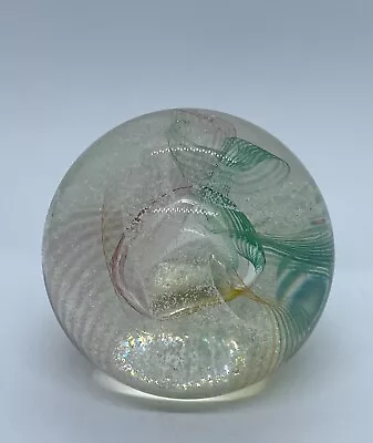 Buy Pre-owned Glass Paperweight - Caithness CIIG - Multicoloured Round - 647g • 4.99£