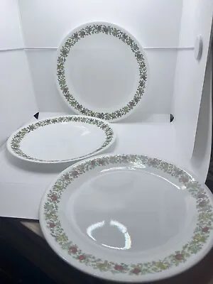 Buy Corning Spice Of Life Set Of 3 Plates Made USA Vintage 70s 80 • 18.21£