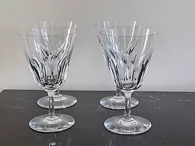 Buy Baccarat Crystal Val De Loire Pattern 6  Water Goblet Glasses Set Of 4 • 114.74£