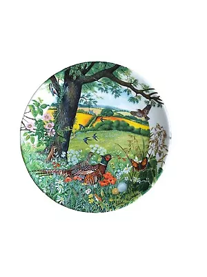 Buy Wedgewood ' Meadows And Wheatfields ' Pristine Quality Limited Edition Plate • 10£