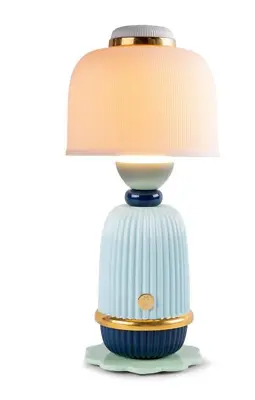Buy Lladro Kokeshi Blue Lamp 1024147.new In Box • 316.62£