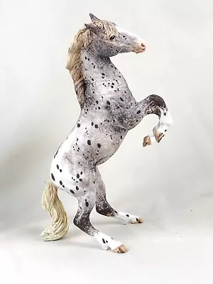 Buy Beswick Rearing Horse Custom Painted To An Appaloosa By KHG • 175£