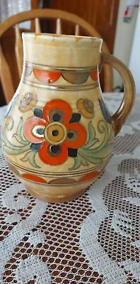 Buy Charlotte Rhead Crown Ducal Art Deco Vase / Jug • 125£
