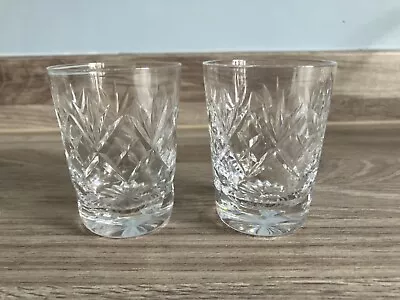 Buy 2 Royal Doulton Crystal Georgian Glasses 2 6/8 Tall • 10£