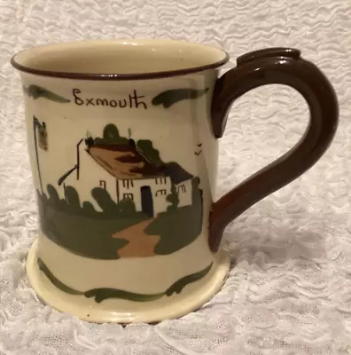 Buy Devonware Tankard - First Today Liar! Exmouth Motto. Large. Vintage • 6.50£