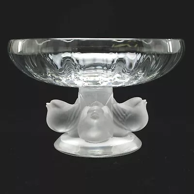 Buy Lalique Stunning Crystal Round Nogent Pedestal Compote  ~stunning - New Boxed • 450£