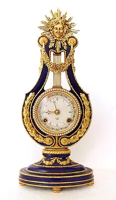 Buy V&a Museum Marie-antoinette Mantel Clock, Bell-strike, Porcelain, Franklin Mint • 27£