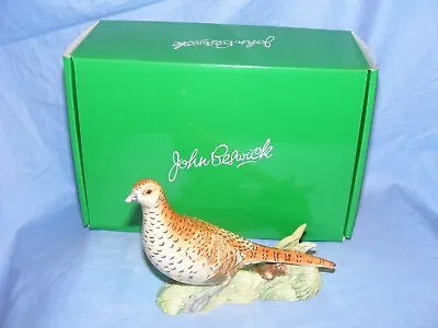 Buy John Beswick Hen Pheasant Bird JBB36 Collectable Ornament Brand New In Stock • 39.95£
